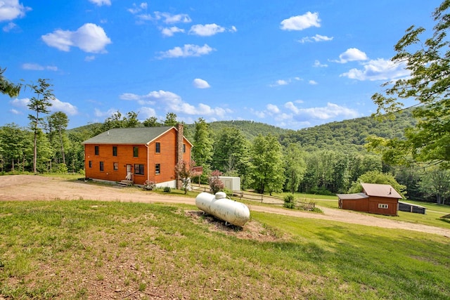 5284-A Rte 6 W, Ulysses, PA 16948 - view of green lawn featuring a view of trees and dirt driveway