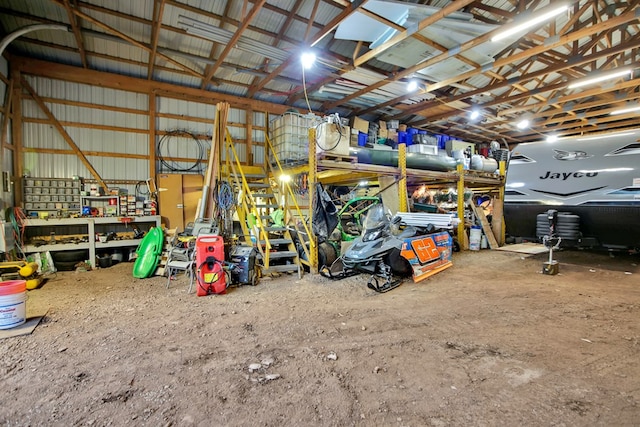 5284-A Rte 6 W, Ulysses, PA 16948 - garage featuring a workshop area