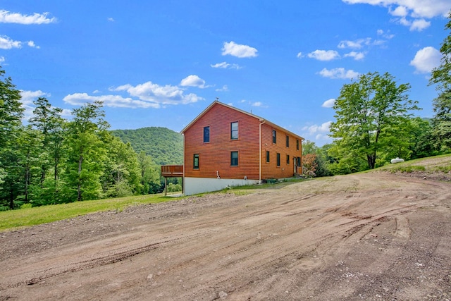 5284-A Rte 6 W, Ulysses, PA 16948 - view of side of property with dirt driveway