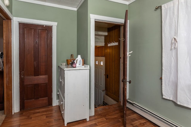 11 Purple St, Wellsboro, PA 16901 - interior space with wood finished floors and a baseboard radiator