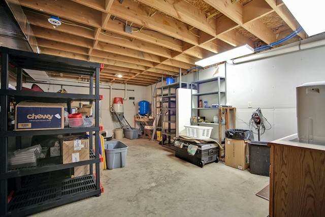 view of storage room