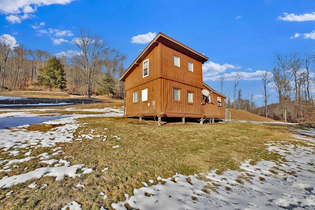 view of rear view of property