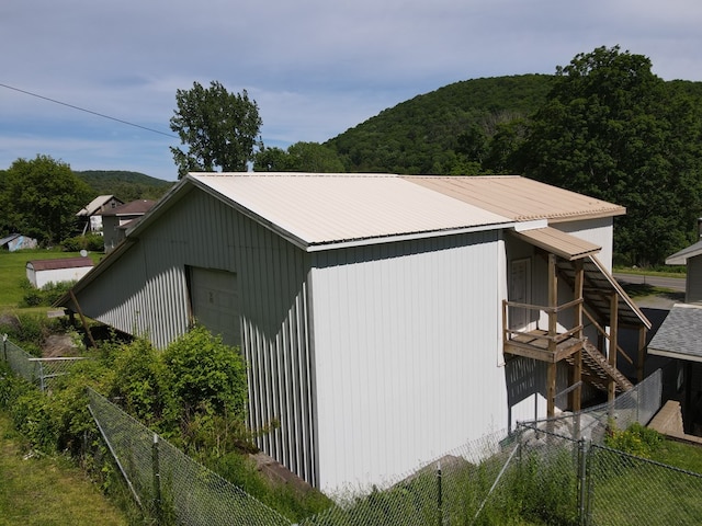 view of property exterior