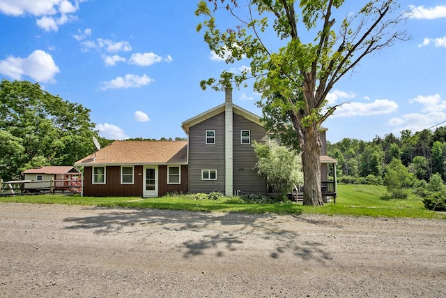 658 Ashley Hill Rd, Mansfield, PA 16933 - view of front of house featuring a chimney