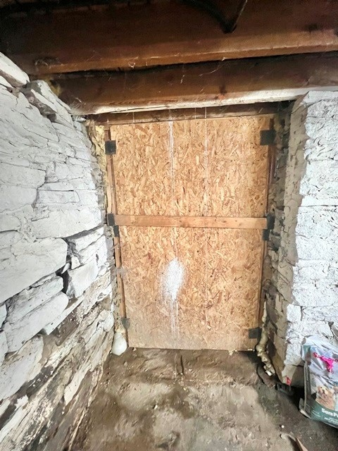 view of basement