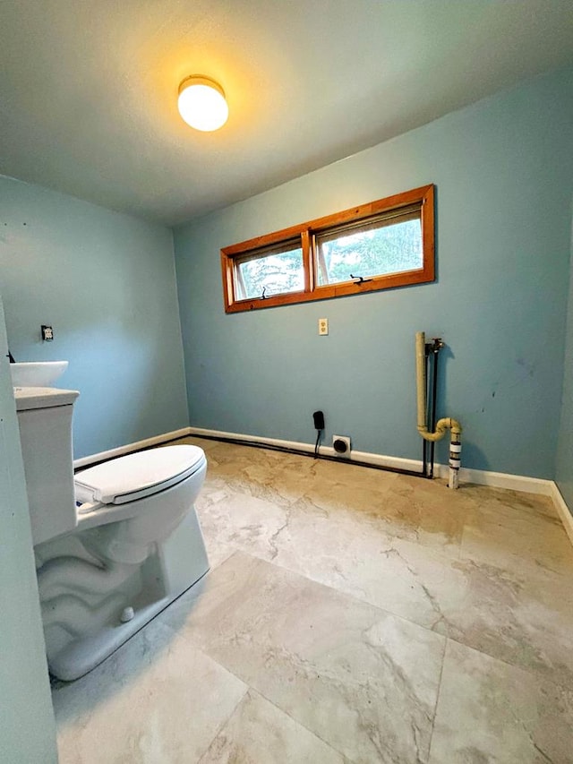 bathroom with toilet