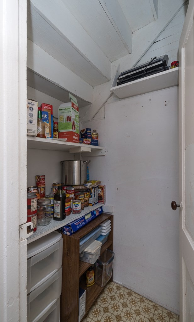 view of pantry