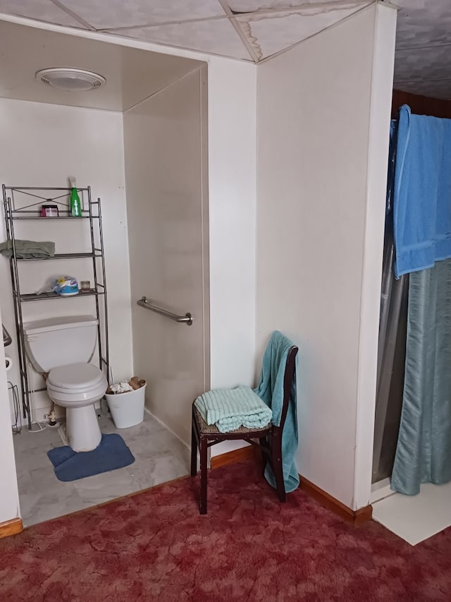 bathroom with toilet