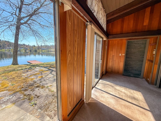986 Wesauking Dr, Towanda, PA 18848 - property entrance featuring a water view