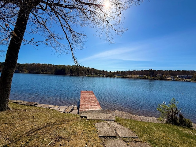 986 Wesauking Dr, Towanda, PA 18848 - dock area featuring a water view