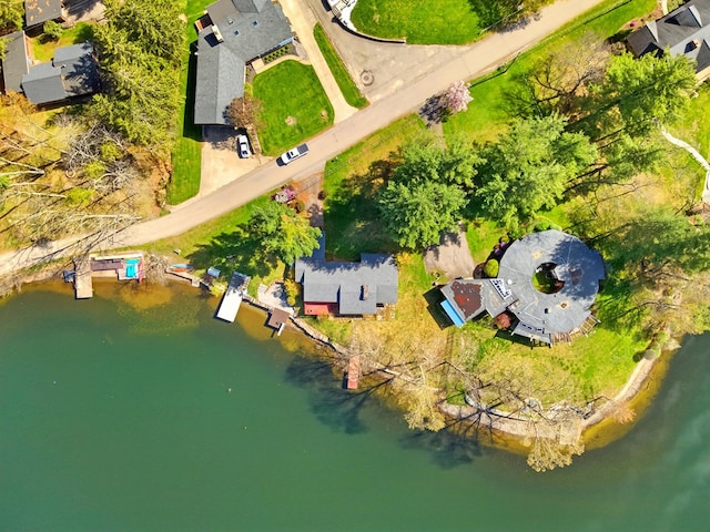 986 Wesauking Dr, Towanda, PA 18848 - aerial view of residential area with a nearby body of water