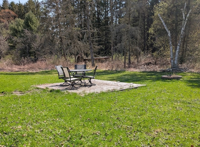 1057 Stony Fork Rd, Wellsboro, PA 16901 - view of yard featuring a patio area