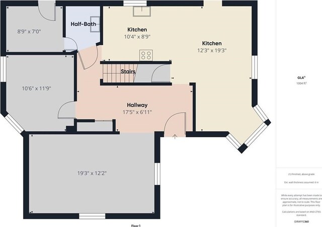 712 W Main St, Smethport, PA 16749 - floor plan / room layout