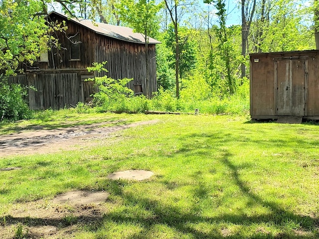 2826 Austinville Rd, Troy, PA 16947 - view of green lawn with an outdoor structure