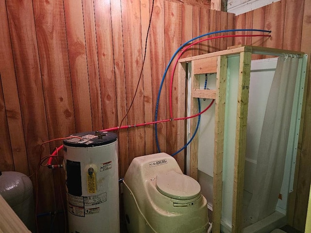 225 Logue Run Rd, Austin, PA 16720 - utility room with electric water heater
