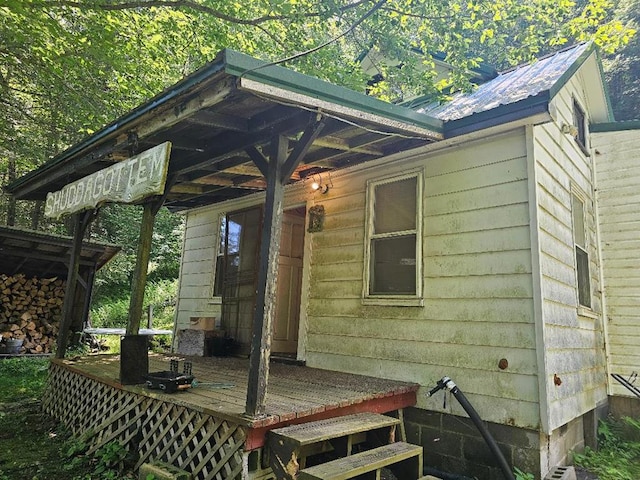 225 Logue Run Rd, Austin, PA 16720 - view of deck