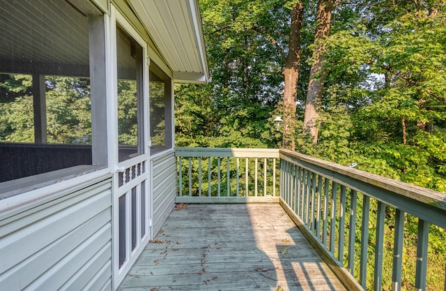 view of deck