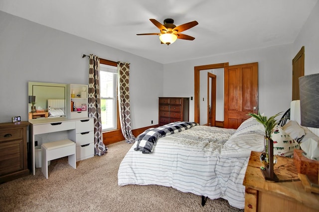 1349 Hills Creek Rd, Wellsboro, PA 16901 - carpeted bedroom featuring a ceiling fan