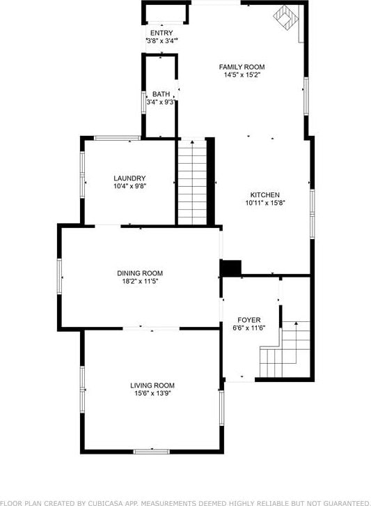 5 Eberenz St, Wellsboro, PA 16901 - floor plan