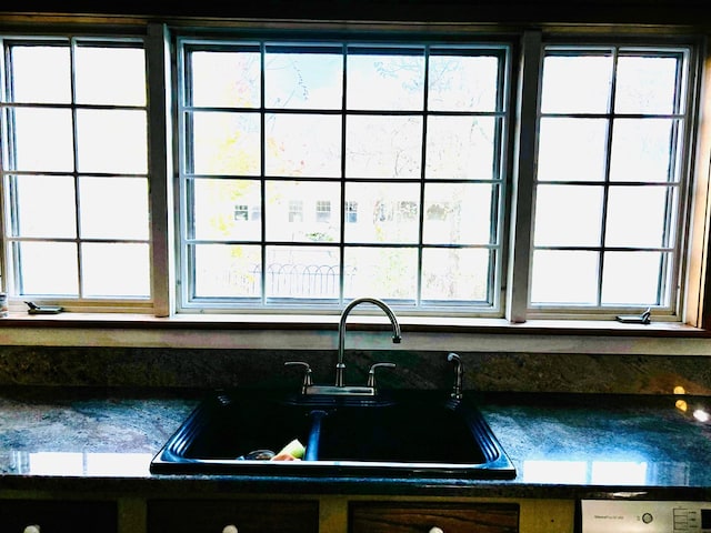 interior details with sink