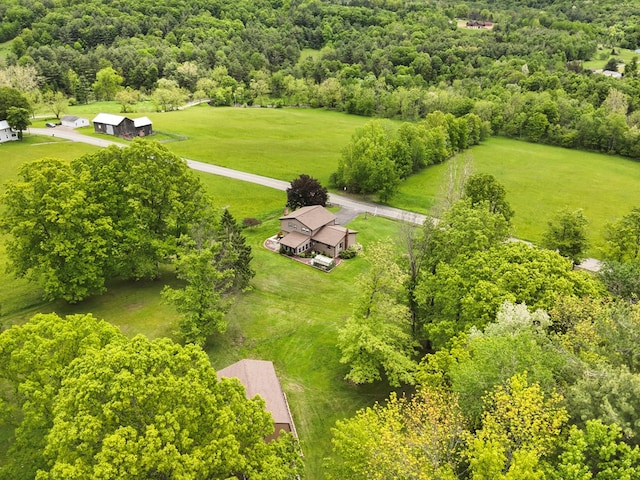 1817 Cotton Hollow Rd, Athens, PA 18810 - aerial view of sparsely populated area featuring a forest