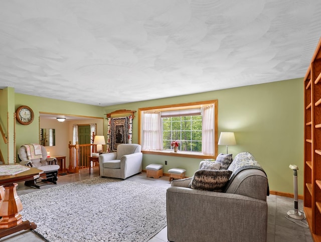 1817 Cotton Hollow Rd, Athens, PA 18810 - living area featuring baseboards
