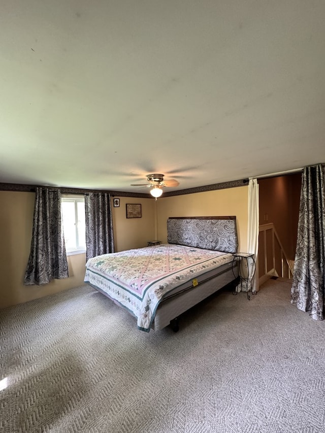 66 Benton St, Port Allegany, PA 16743 - bedroom with carpet flooring and ceiling fan