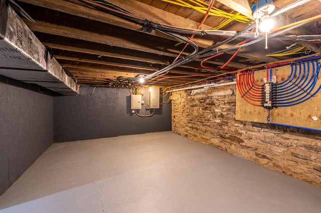 17899 Rte 6, Towanda, PA 18848 - unfinished basement featuring electric panel