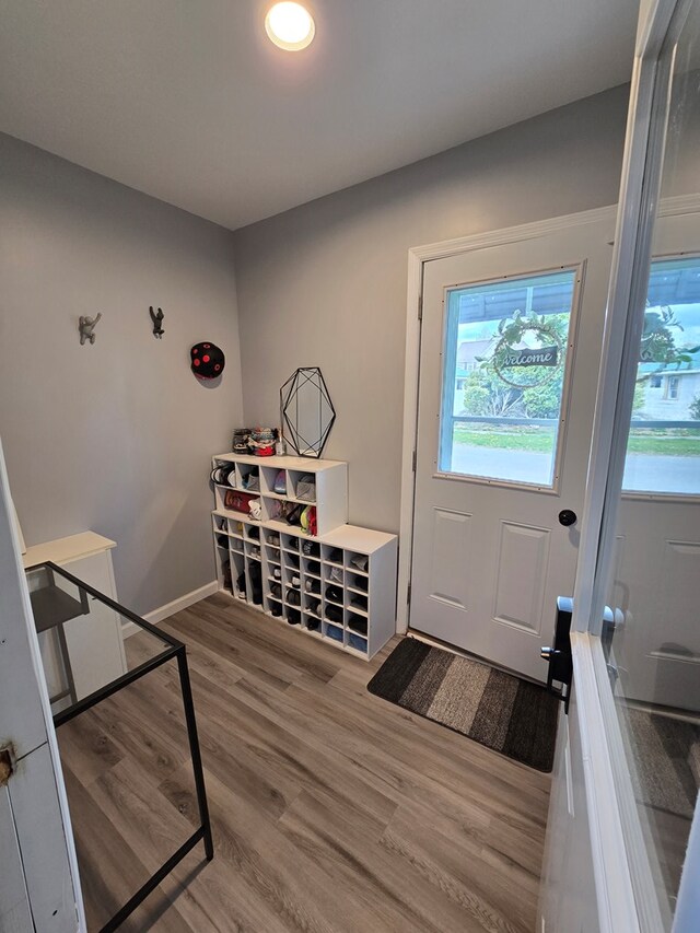 97 Lincoln St, Sayre, PA 18840 - laundry area with light wood finished floors and baseboards