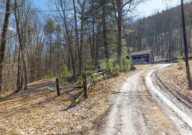 169 Horton Hollow Ln, Tioga, PA 16946 - view of road featuring driveway and a wooded view
