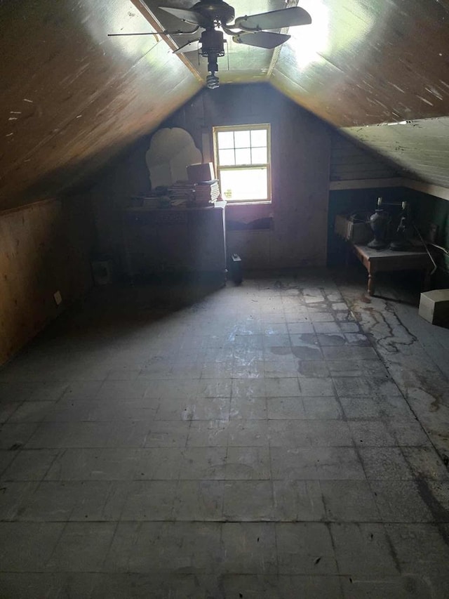 79 Back St, Millerton, PA 16936 - bonus room with ceiling fan and lofted ceiling