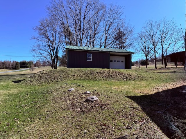 116 Morral Rd, Wellsboro, PA 16901 - view of yard with a garage and an outdoor structure