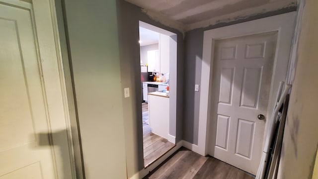 298 Lackawanna Ave, Owego, NY 13827 - corridor featuring wood finished floors