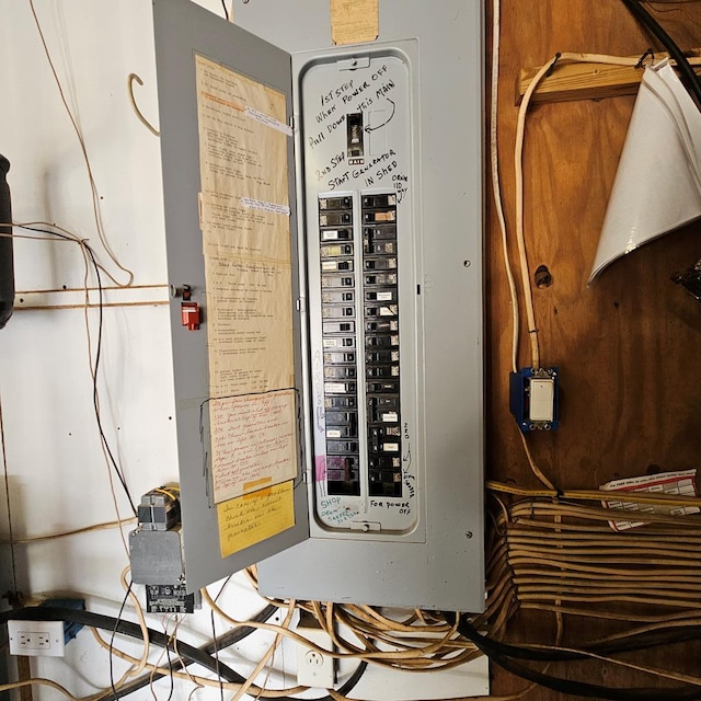 utilities featuring electric panel