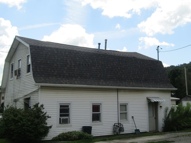 view of rear view of property