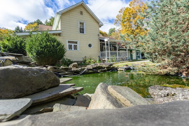 view of back of house