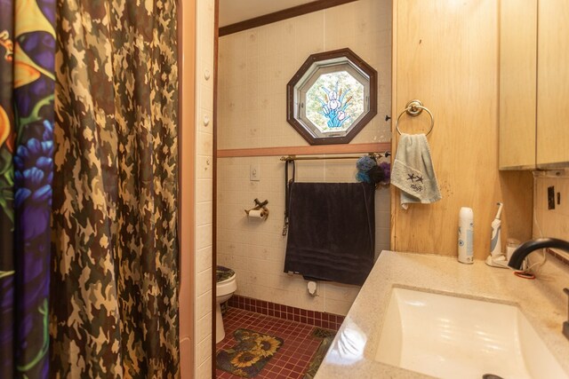 bathroom featuring toilet and sink