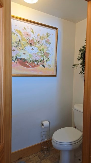 bathroom with toilet