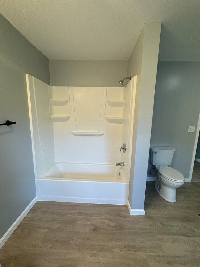 121 Park Pl, Waverly, NY 14892 - bathroom with shower / tub combination and wood finished floors