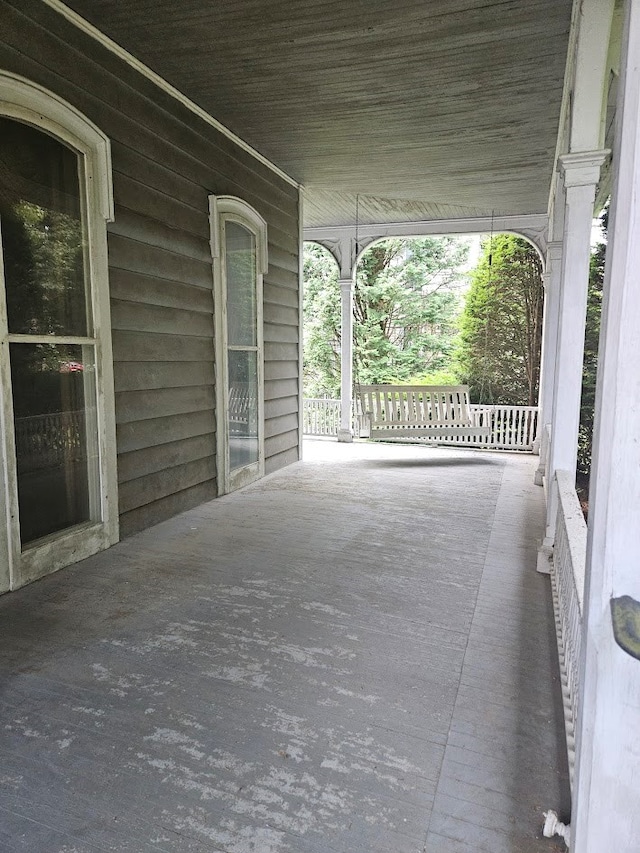446 Pennsylvania Ave, Waverly, NY 14892 - view of porch