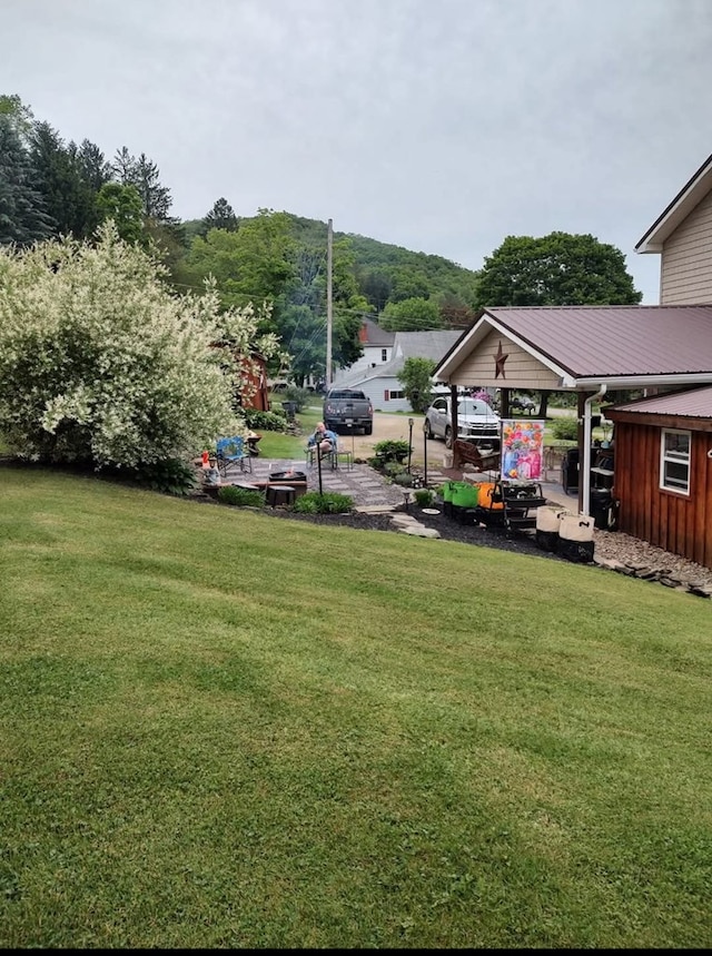 607 N W St, Coudersport, PA 16915 - view of green lawn