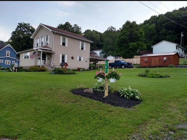 607 N W St, Coudersport, PA 16915 - view of grassy yard