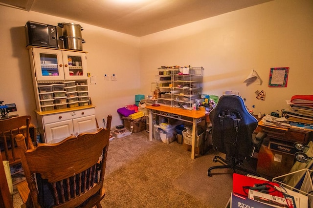 145 Tracy Brewer Rd, Meshoppen, PA 18630 - view of carpeted home office