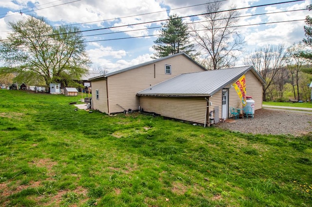 145 Tracy Brewer Rd, Meshoppen, PA 18630 - view of home's exterior with a yard