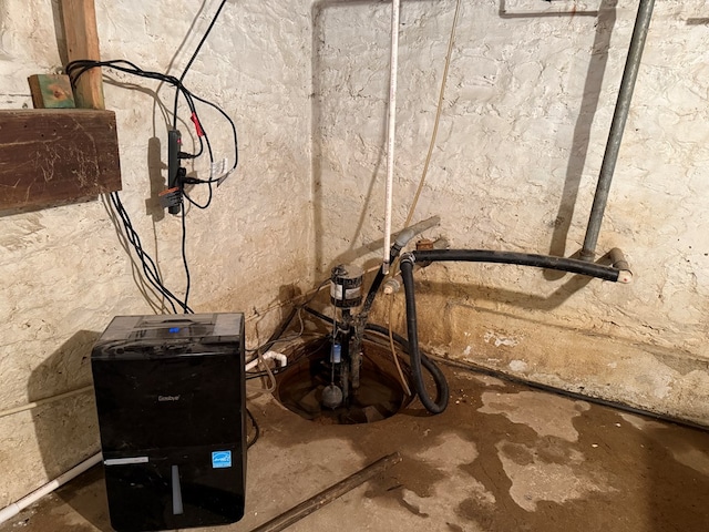 213 2nd St, Harrison Valley, PA 16927 - view of utility room