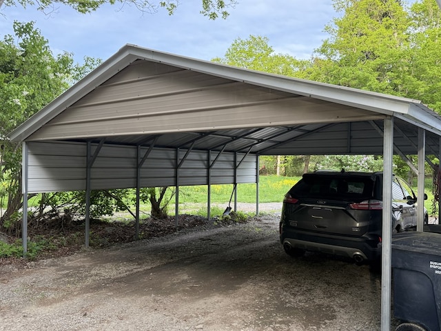 213 2nd St, Harrison Valley, PA 16927 - view of vehicle parking with a detached carport