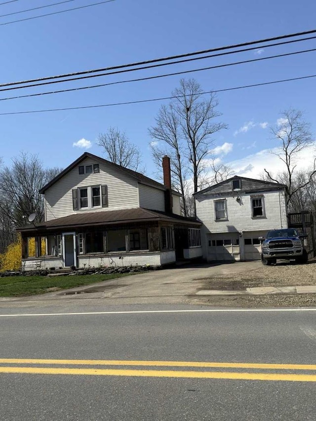 408 W Honeoye St, Shinglehouse, PA 16748 - view of front of property with a chimney