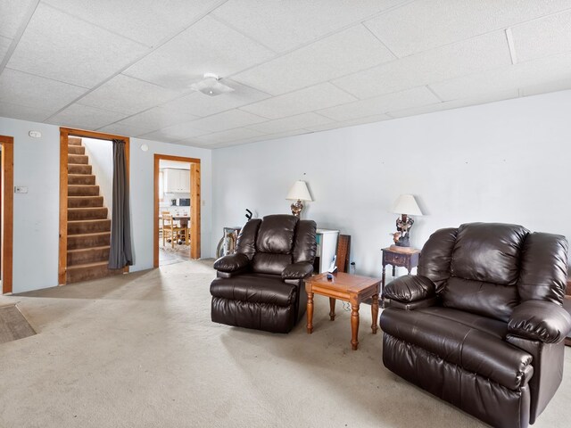 bedroom featuring multiple windows and carpet floors