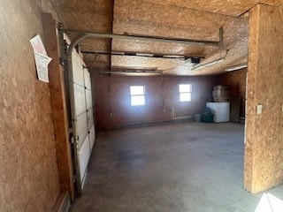 view of basement