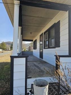 view of patio / terrace featuring a porch